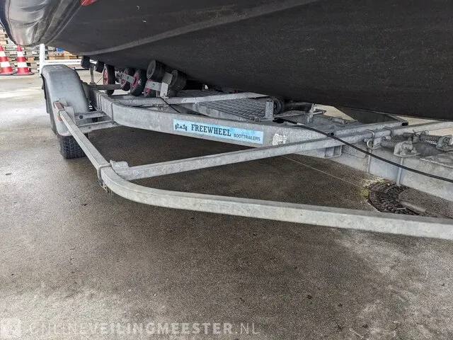 Rib boot met trailer jokerboot, clubman 22, oranje/zwart - afbeelding 31 van  44