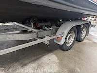 Rib boot met trailer jokerboot, clubman 22, oranje/zwart - afbeelding 37 van  44