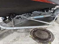 Rib boot met trailer jokerboot, clubman 22, oranje/zwart - afbeelding 38 van  44