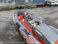 Rib boot met trailer jokerboot, clubman 22, oranje/zwart - afbeelding 44 van  44
