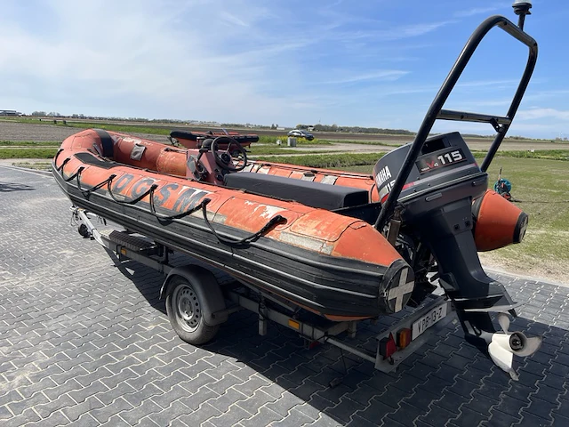 Rib boot, reddingsbrigade , excl. trailer - afbeelding 3 van  15