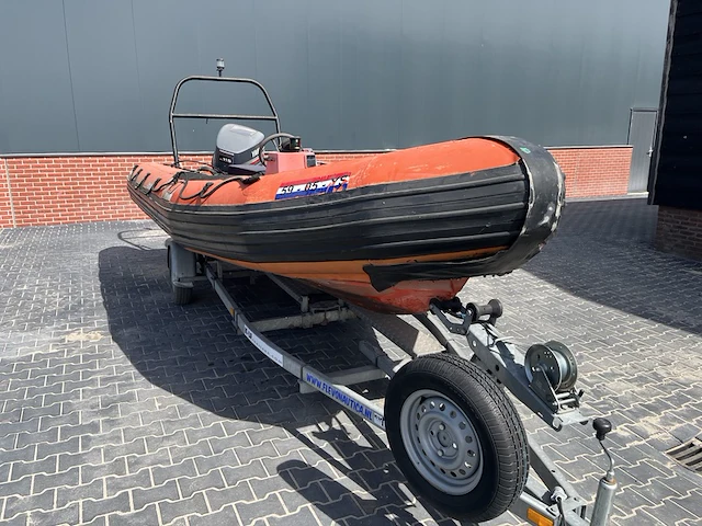 Rib boot, reddingsbrigade , excl. trailer - afbeelding 5 van  15