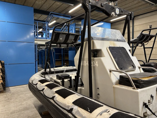 Rib op stallingsbok, mulder en rijke b.v., ribsea 700, grijs - afbeelding 34 van  36