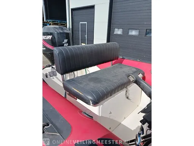 Rib rubberboot inclusief 50 pk motor en trailer zodiac, pro 470, bouwjaar 2001 - afbeelding 6 van  40