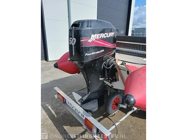 Rib rubberboot inclusief 50 pk motor en trailer zodiac, pro 470, bouwjaar 2001 - afbeelding 30 van  40