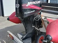 Rib rubberboot inclusief 50 pk motor en trailer zodiac, pro 470, bouwjaar 2001 - afbeelding 30 van  40