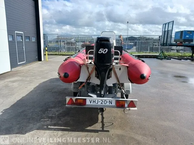 Rib rubberboot inclusief 50 pk motor en trailer zodiac, pro 470, bouwjaar 2001 - afbeelding 34 van  40
