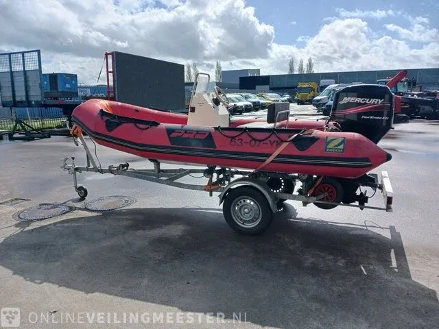 Rib rubberboot inclusief 50 pk motor en trailer zodiac, pro 470, bouwjaar 2001 - afbeelding 37 van  40