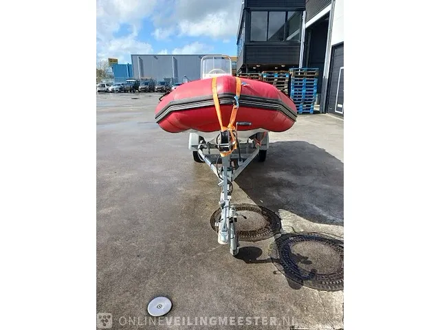Rib rubberboot inclusief 50 pk motor en trailer zodiac, pro 470, bouwjaar 2001 - afbeelding 39 van  40