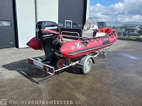 Rib rubberboot inclusief 50 pk motor en trailer zodiac, pro 470, bouwjaar 2001 - afbeelding 23 van  42