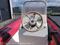 Rib rubberboot inclusief 50 pk motor en trailer zodiac, pro 470, rood, bouwjaar 2001 - afbeelding 3 van  40