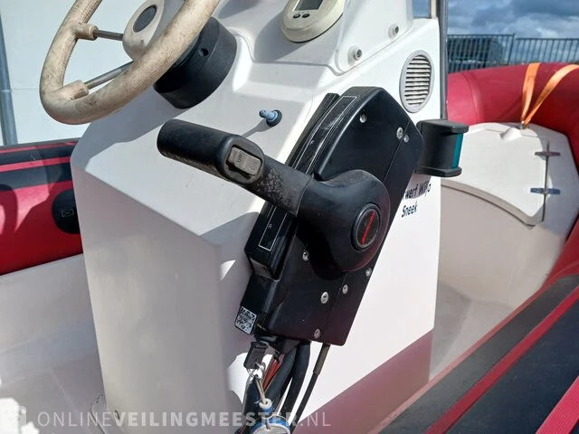 Rib rubberboot inclusief 50 pk motor en trailer zodiac, pro 470, rood, bouwjaar 2001 - afbeelding 5 van  40