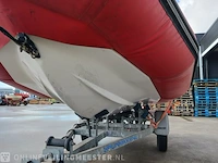 Rib rubberboot inclusief 50 pk motor en trailer zodiac, pro 470, rood, bouwjaar 2001 - afbeelding 15 van  40