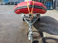 Rib rubberboot inclusief 50 pk motor en trailer zodiac, pro 470, rood, bouwjaar 2001 - afbeelding 39 van  40