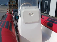 Rib rubberboot inclusief 50 pk motor en trailer zodiac, pro 470, rood, bouwjaar 2001 - afbeelding 40 van  40