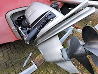 Rib rubberboot met inboard motor (defect) en trailer, o.a duarry, cormoran rr 836 - afbeelding 3 van  35