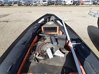 Rib rubberboot met inboard motor (defect) en trailer, o.a duarry, cormoran rr 836 - afbeelding 14 van  35