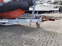 Rib rubberboot met inboard motor (defect) en trailer, o.a duarry, cormoran rr 836 - afbeelding 17 van  35