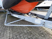 Rib rubberboot met inboard motor (defect) en trailer, o.a duarry, cormoran rr 836 - afbeelding 29 van  35