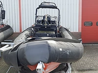 Rib rubberboot met inboard motor (defect) en trailer, o.a duarry, cormoran rr 836 - afbeelding 23 van  35