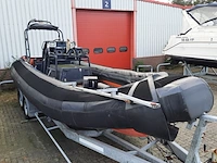 Rib rubberboot met inboard motor (defect) en trailer, o.a duarry, cormoran rr 836 - afbeelding 31 van  35