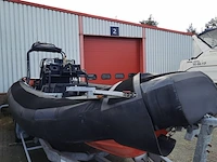 Rib rubberboot met inboard motor (defect) en trailer, o.a duarry, cormoran rr 836 - afbeelding 33 van  35