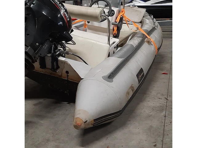 Rib rubberboot met suzuki 9,9 pk buitenboordmotor excellent - afbeelding 2 van  32
