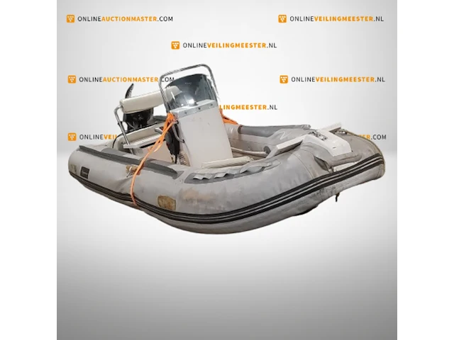 Rib rubberboot met suzuki 9,9 pk buitenboordmotor excellent - afbeelding 1 van  32