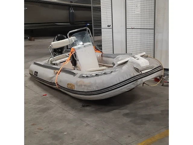 Rib rubberboot met suzuki 9,9 pk buitenboordmotor excellent - afbeelding 12 van  32