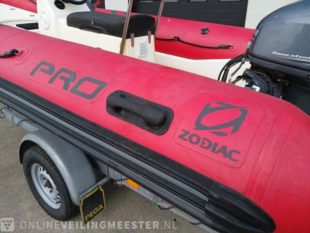 Rib rubberboot zodiac, pro 9 ma met yamaha 40 pk buitenboordmotormotor en trailer - afbeelding 9 van  48