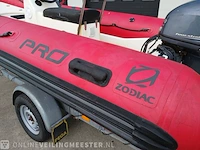 Rib rubberboot zodiac, pro 9 ma met yamaha 40 pk buitenboordmotormotor en trailer - afbeelding 9 van  48