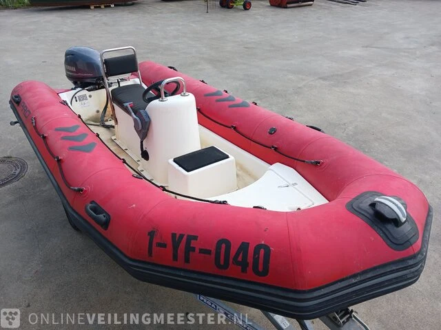 Rib rubberboot zodiac, pro 9 ma met yamaha 40 pk buitenboordmotormotor en trailer - afbeelding 10 van  48