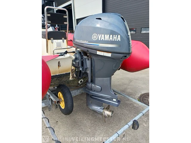 Rib rubberboot zodiac, pro 9 ma met yamaha 40 pk buitenboordmotormotor en trailer - afbeelding 20 van  48