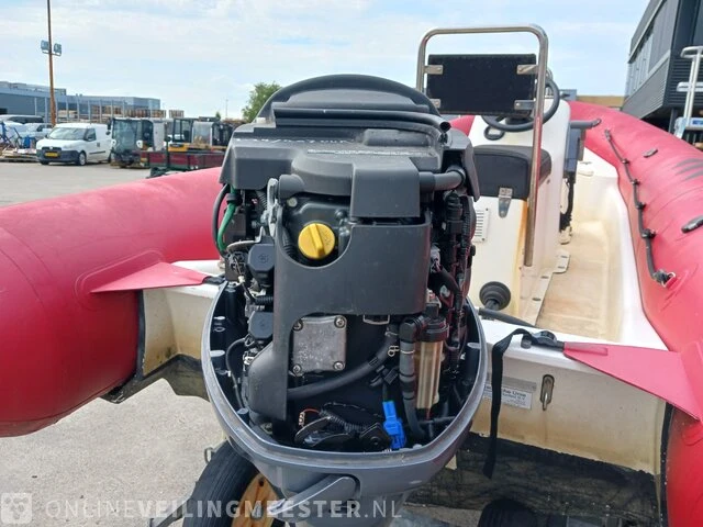 Rib rubberboot zodiac, pro 9 ma met yamaha 40 pk buitenboordmotormotor en trailer - afbeelding 26 van  48