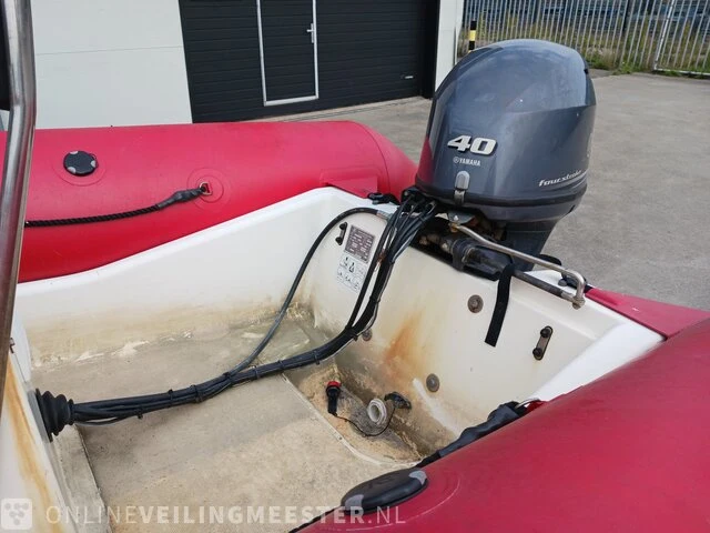 Rib rubberboot zodiac, pro 9 ma met yamaha 40 pk buitenboordmotormotor en trailer - afbeelding 29 van  48