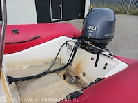 Rib rubberboot zodiac, pro 9 ma met yamaha 40 pk buitenboordmotormotor en trailer - afbeelding 29 van  48