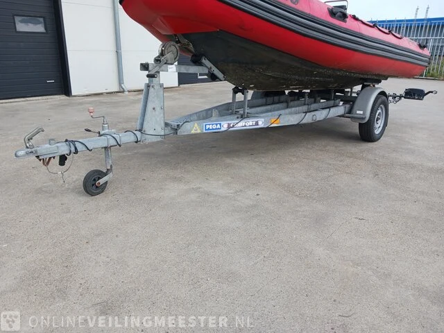 Rib rubberboot zodiac, pro 9 ma met yamaha 40 pk buitenboordmotormotor en trailer - afbeelding 30 van  48