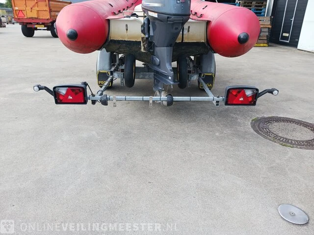 Rib rubberboot zodiac, pro 9 ma met yamaha 40 pk buitenboordmotormotor en trailer - afbeelding 38 van  48