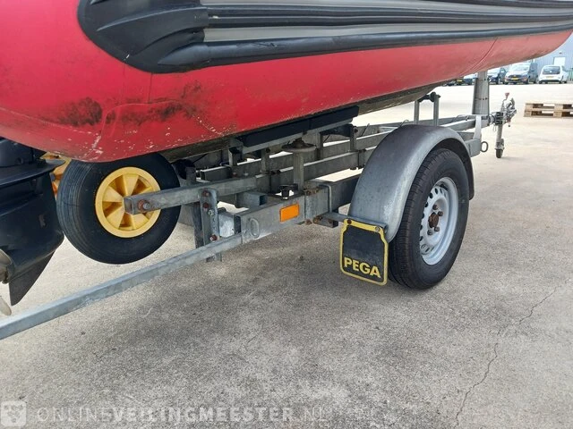 Rib rubberboot zodiac, pro 9 ma met yamaha 40 pk buitenboordmotormotor en trailer - afbeelding 39 van  48
