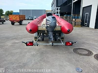 Rib rubberboot zodiac, pro 9 ma met yamaha 40 pk buitenboordmotormotor en trailer - afbeelding 44 van  48