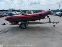 Rib rubberboot zodiac, pro 9 ma met yamaha 40 pk buitenboordmotormotor en trailer - afbeelding 46 van  48
