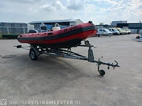 Rib rubberboot zodiac, pro 9 ma met yamaha 40 pk buitenboordmotormotor en trailer - afbeelding 47 van  48