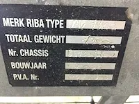 Riba - kanteltrailer - bv 1300 - 31-wb-nb - afbeelding 6 van  14