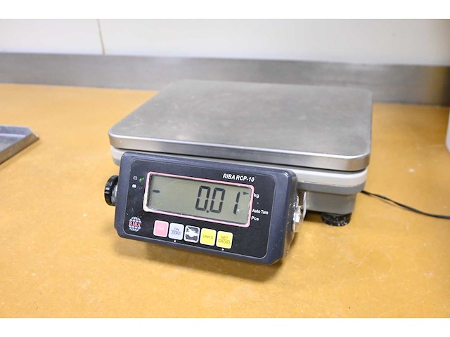 Riba rcp-10 digitale weegschaal - afbeelding 2 van  4
