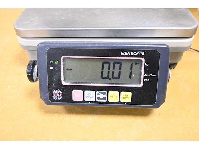 Riba rcp-10 digitale weegschaal - afbeelding 3 van  4