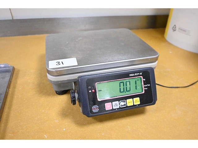 Riba rcp-10 digitale weegschaal - afbeelding 4 van  4