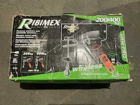 Ribimex 230v kabellier met afstandsbediening - afbeelding 1 van  6