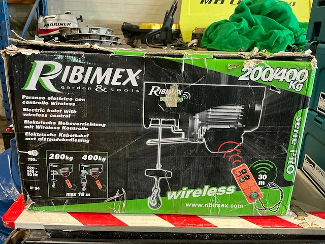 Ribimex pro elektrische kettingtakel - afbeelding 6 van  8