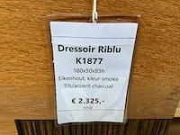 Riblu eiken dressoir - afbeelding 9 van  9