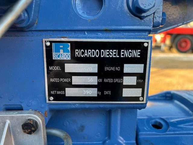 Ricardo - 50kva/56kw diesel aggregaat - afbeelding 9 van  10